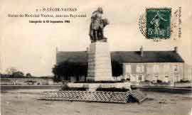 Statue du Mar�chal Vauban (1908)