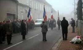c�r�monie du 11 novembre en 2002